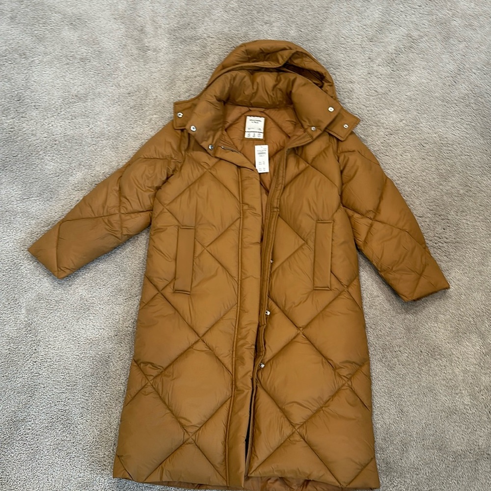 Abercrombie & fitch puffer jacket